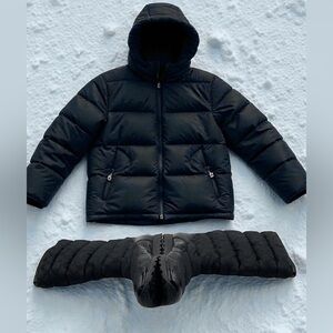 Coach Jordy Winter Boots – Women’s Size 8.5 – Black Patent & Quilted Snow Boots